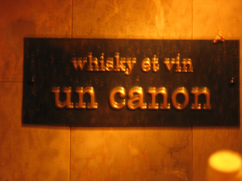 whisky et vin un canon