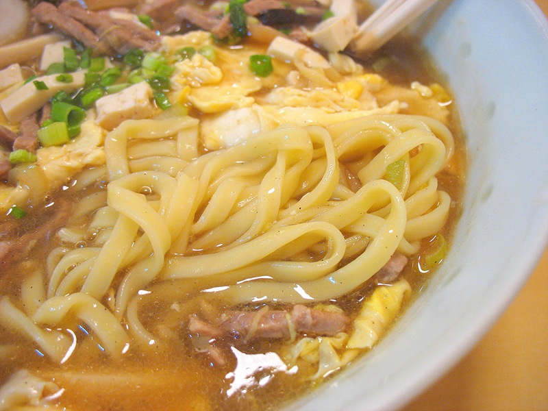 平麺でした