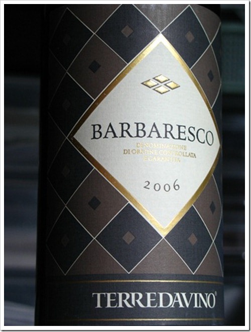 TERREDAVINO BARBARESCO 2006