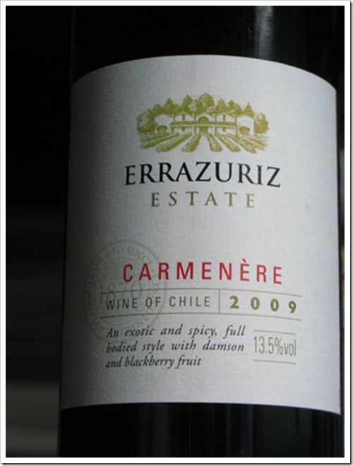 errazuriz carmenere