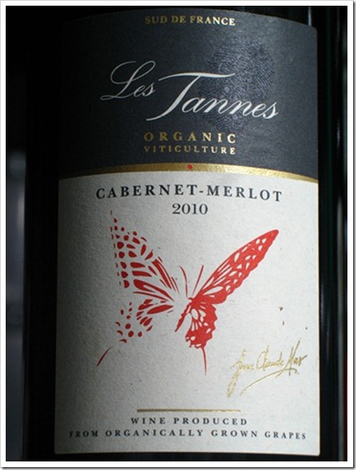 Les Tannes CABERNET-MERLOT 2010 PAYS D’OC