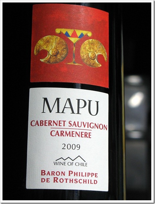 MAPU CABERNET SAUVIGNON/CARMENERE 2009