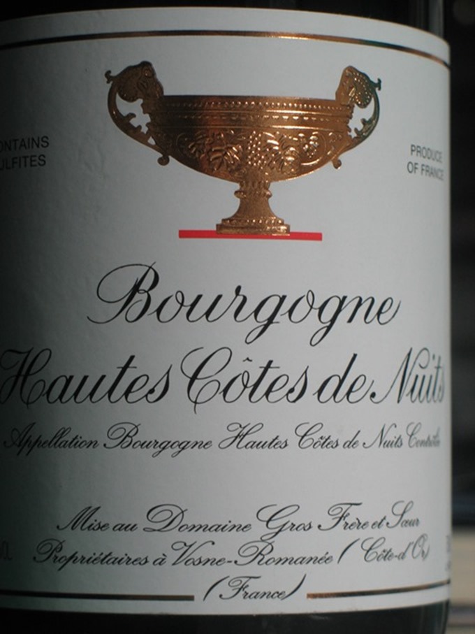 Bourgogne Hautes Côtes de Nuits 2009