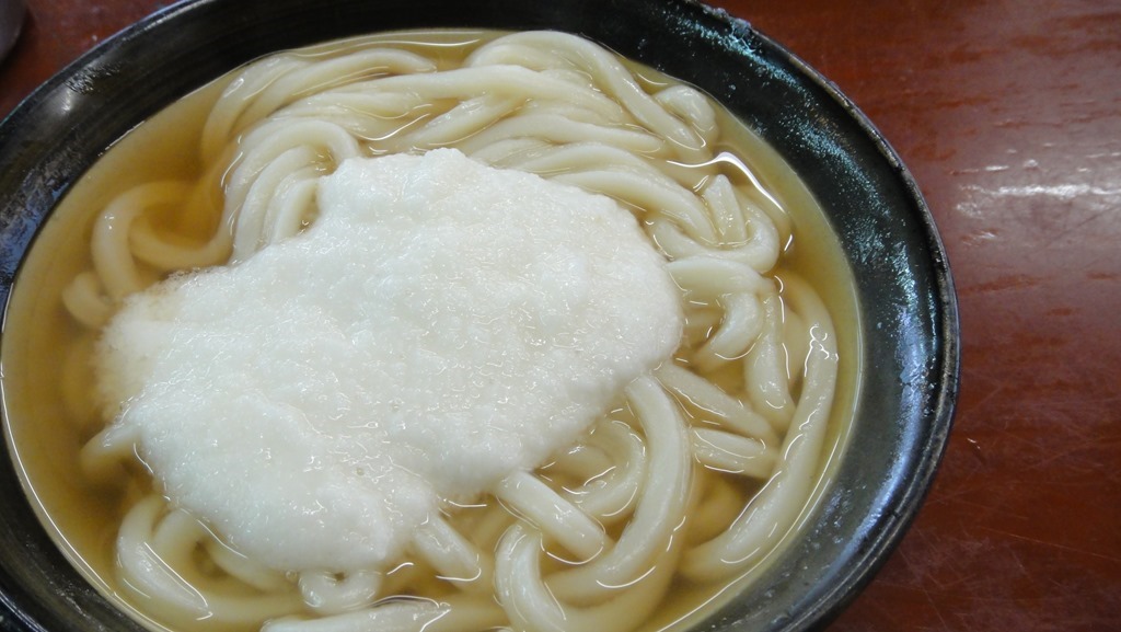 山かけうどん