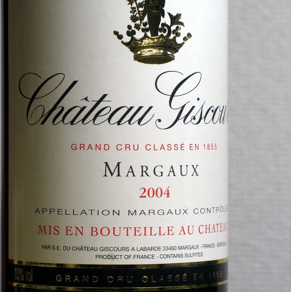  Chateau Giscours 2004 