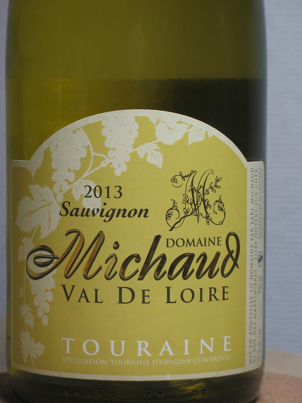 Domaine Michaul Val de Loire Touraine