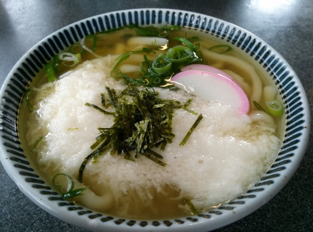 山かけうどん