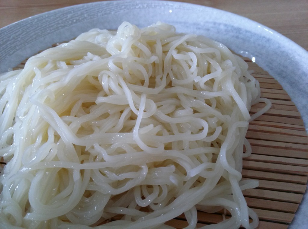 手打ちそうめん