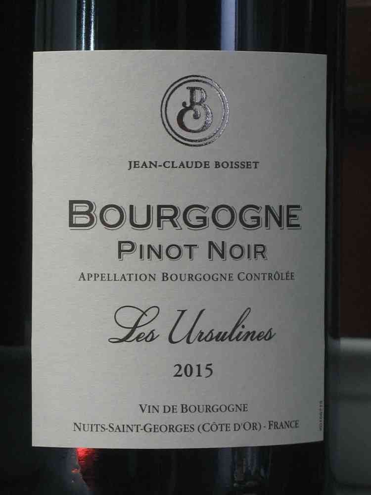  Jean Claude Boisset Bourgogne Pinot Noir 2015