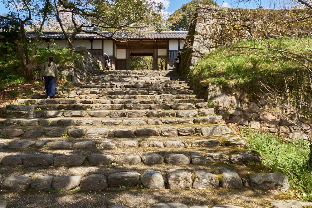 秋月城跡 長屋門