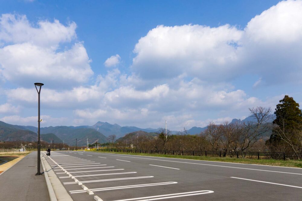 菊鹿ワイナリー 駐車場